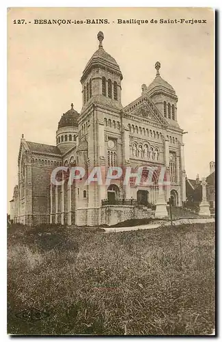 Cartes postales Besancon les Bains Basilique de Saint Ferjeux