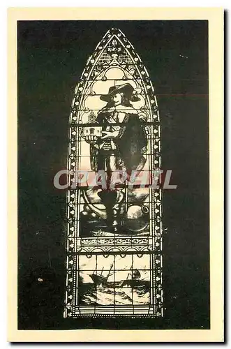 Cartes postales N D de Fresneau Marsanne Drome Vitrail