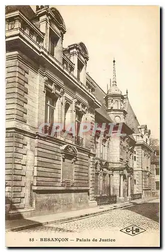 Ansichtskarte AK Besancon Palais de Justice