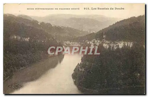 Cartes postales Les Bassins du Doubs