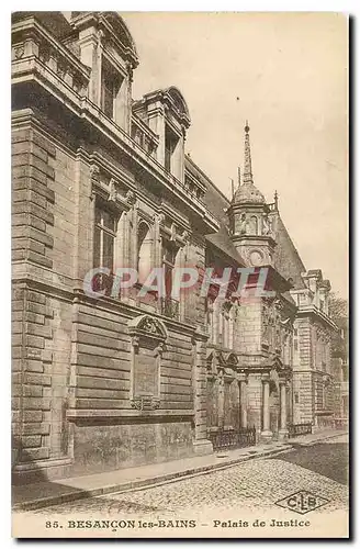 Cartes postales Besancon les Bains Palais de Justice