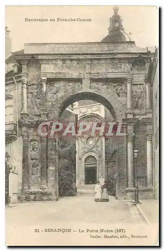 Cartes postales Bessancon La Porte Noire