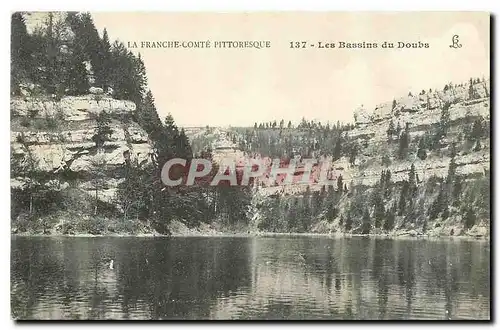 Cartes postales La Franche comte pittoresque Les Bassins du Doubs
