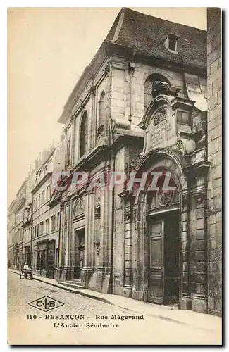 Ansichtskarte AK Besancon Rue Medevand l'Ancien Seminaire