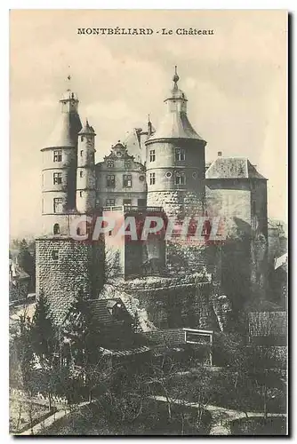 Cartes postales Montbeliard Le Chateau