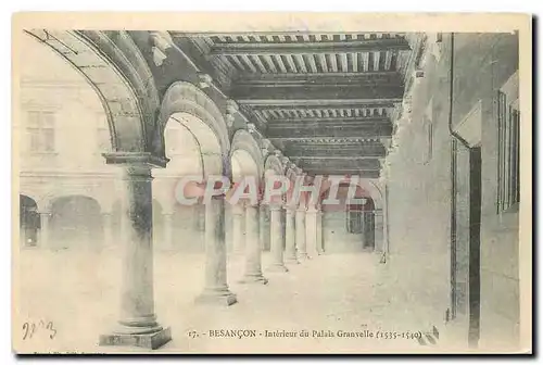 Cartes postales Besancon Interieur du Palais Granvelle