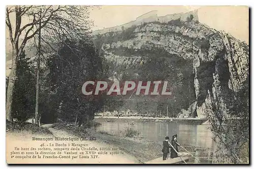 Cartes postales Besancon Historique Le Doubs a Mazagran