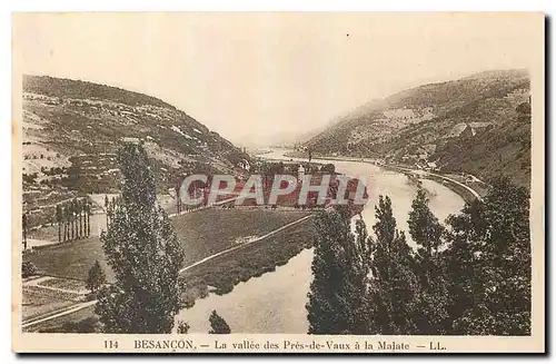 Cartes postales Besancon La Vallee des Pres de Vaux a la Malate