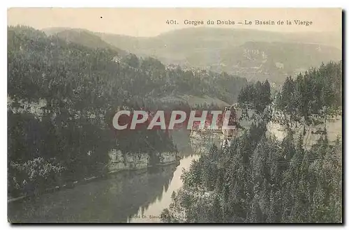 Ansichtskarte AK Gorges du Doubs Le Bassin de la Vierge