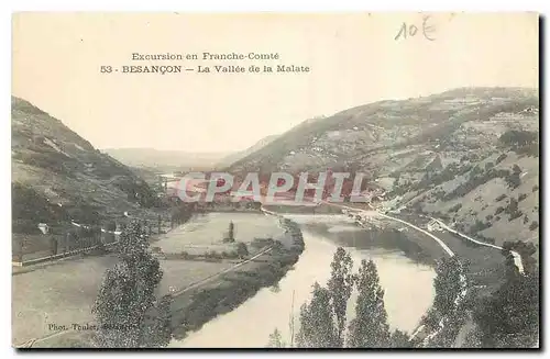 Cartes postales Besancon La Vallee de la Malate