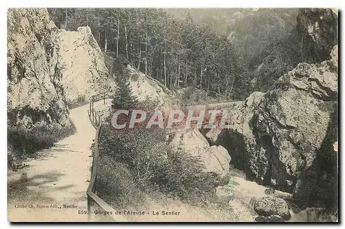 Cartes postales Gorges de l'Areuse Le Sentier
