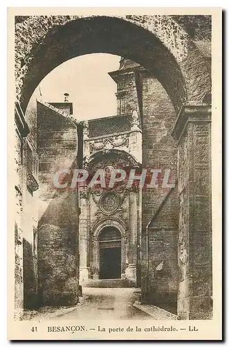 Cartes postales Besancon La Porte de la cathedrale