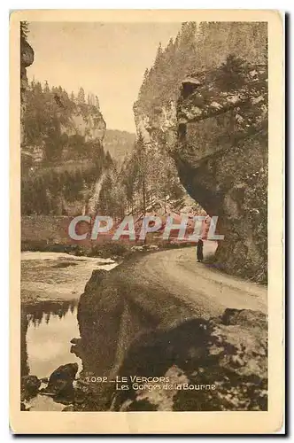 Ansichtskarte AK Le Vercors Les Gorges de la Bourne