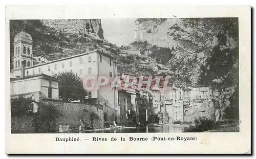 Cartes postales Dauphine Rives de la Bourne Pont en Royans