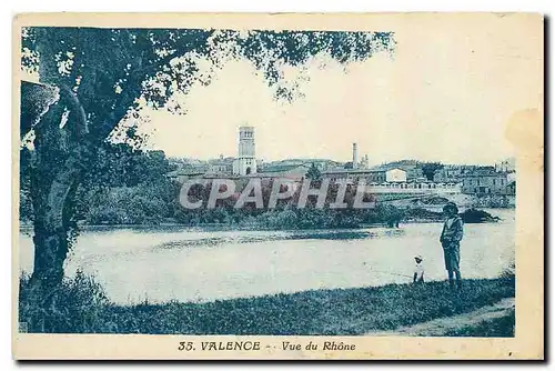 Cartes postales Valence Vue du Rhone