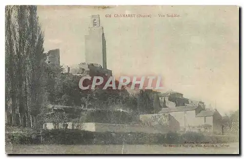 Cartes postales Chamaret Drome Vue Sud Est