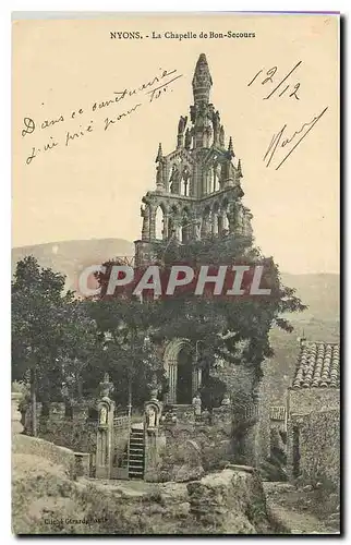 Cartes postales Nyons La Chapelle de Bon Secours