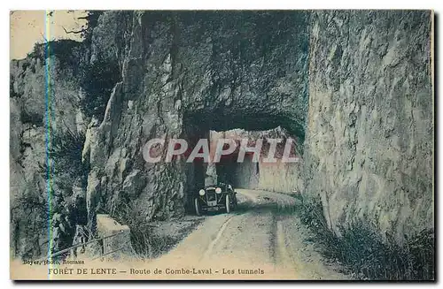Cartes postales Foret de Lente Route de Chambre Laval Les Tunnels Automobile