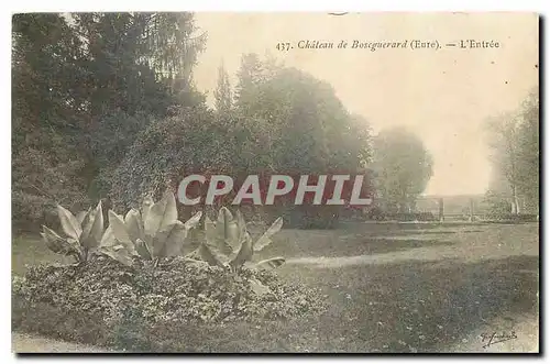 Cartes postales Chateau de Boseguerard Eure l'Entree