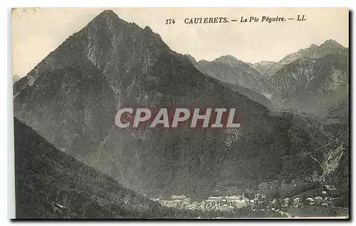 Cartes postales Cauterets Le Pic Peguere