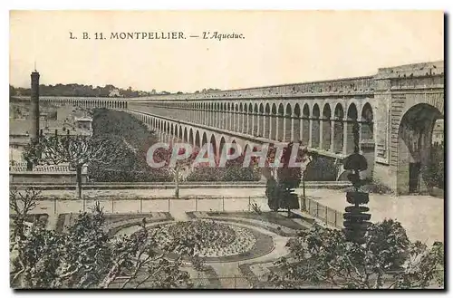 Cartes postales Montpellier l'Aqueduc