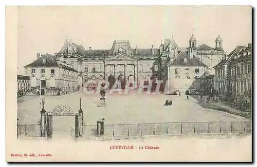 Cartes postales Luneville Le Chateau