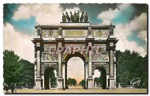 Ansichtskarte AK Paris et ses Merveilles Arc de Triomphe du Carrousel