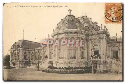 Cartes postales Royan Cote d'Argent Le Casino Municipal