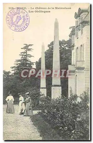 Ansichtskarte AK Rueil Le Chateau de la Malmaison Les Obelisques