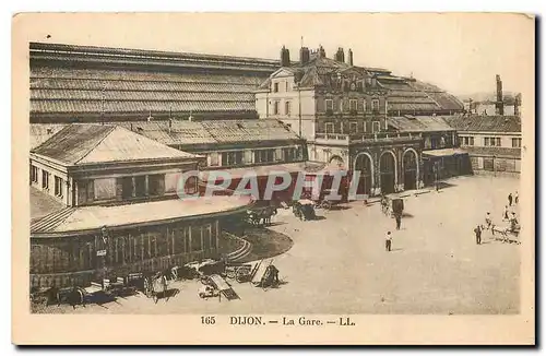 Cartes postales Dijon La Gare