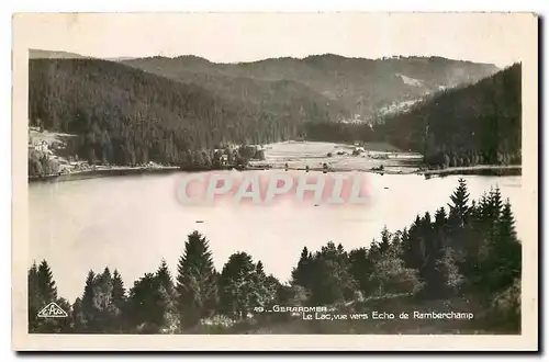 Cartes postales Gerardmer Le Lac vue vers Echo de Ramberchamp