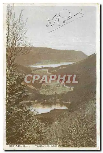 Cartes postales Gerardmer Vallee des Lacs