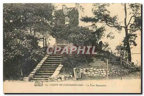 Cartes postales Foret de Fontainebleau La Tour Denecourt