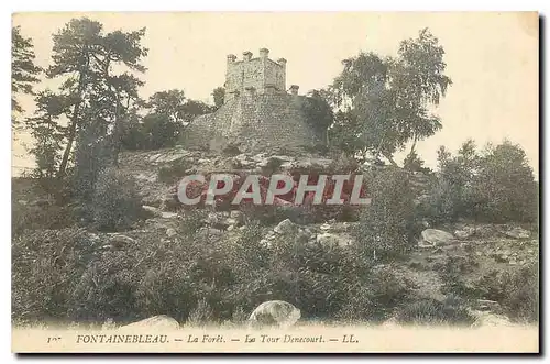 Cartes postales Fontainebleau La Foret La Tour Denecourt