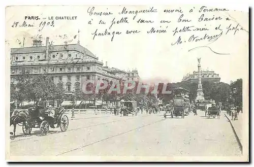 Cartes postales Paris Le Chatelet