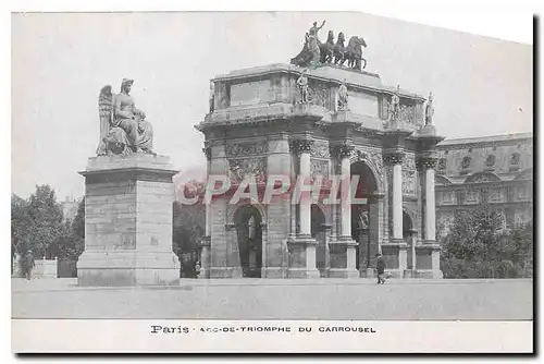 Ansichtskarte AK Paris Arc de Triomphe du Carousel