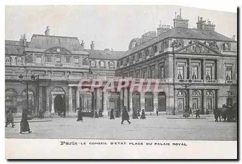 Ansichtskarte AK Paris Le Conseil d'etap place du Palais Royal