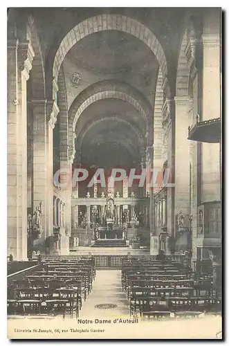 Cartes postales Notre Dame d'Auteuil