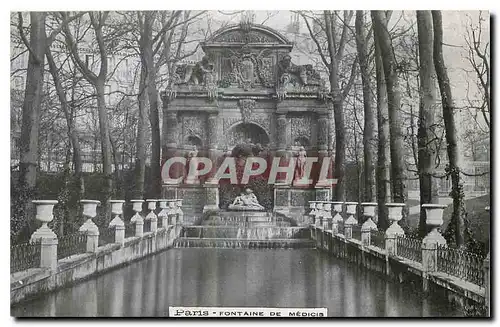 Ansichtskarte AK Paris Fontaine de Medics