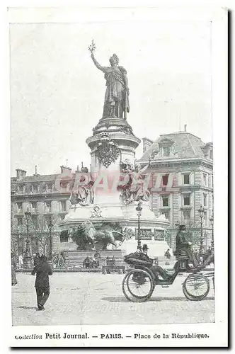 Ansichtskarte AK Petit Journal Paris Place de la Republique