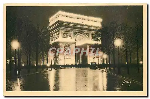 Cartes postales Paris l'Arc de Triomphe de l'Etoile