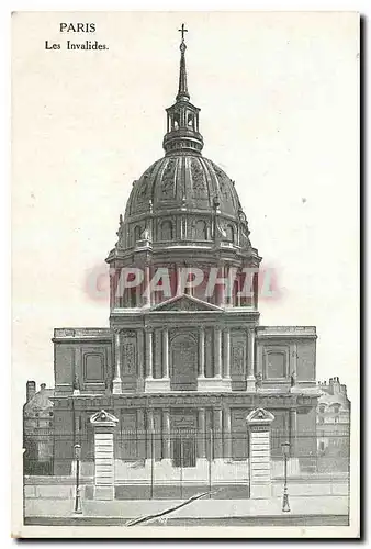 Cartes postales Paris Les Invalides