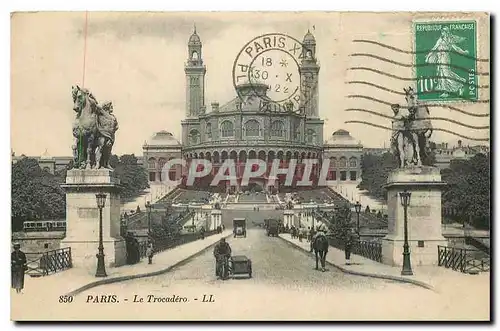 Cartes postales Paris Le Trocadero