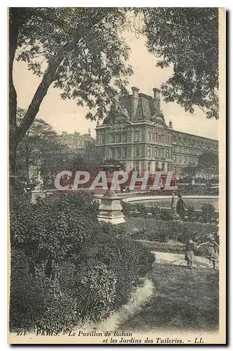 Ansichtskarte AK Paris le Pavillon de Rohan et les Jardins des Tuileries