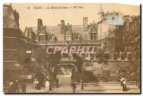 Cartes postales Paris Le Musee de Cluny