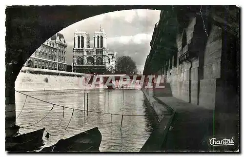 Moderne Karte Paris Promenade sous les Ponts