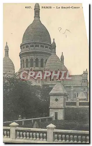 Cartes postales Paris Le Sacre Coeur