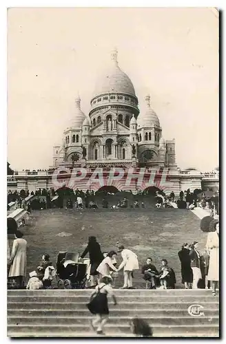 Cartes postales moderne Paris Le Sacre Coeur de Montmartre Enfants