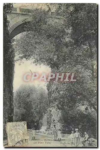 Cartes postales Paris Buttes Chaumont Le Font Fatal Enfants