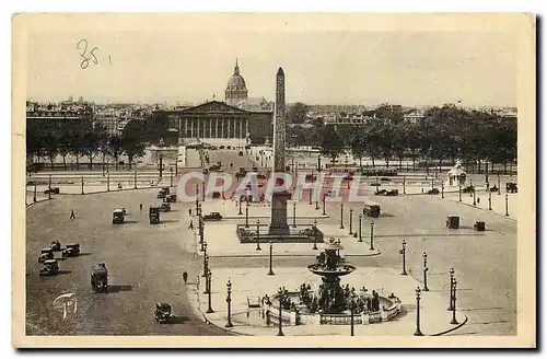 Cartes postales Paris Place de la Concorde